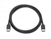 HP DisplayPort Cable Kit 2 M, musta