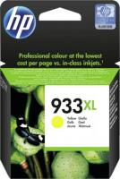 HP 933XL yellow officejet ink mustepatruuna