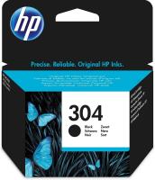 HP 304, musta (N9K06AE) mustekasetti