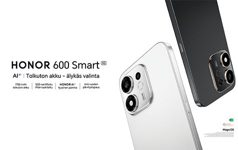 HONOR 600 Smart tarjoaa paketin fiksuja ominaisuuksia lujatekoisessa rungossa.