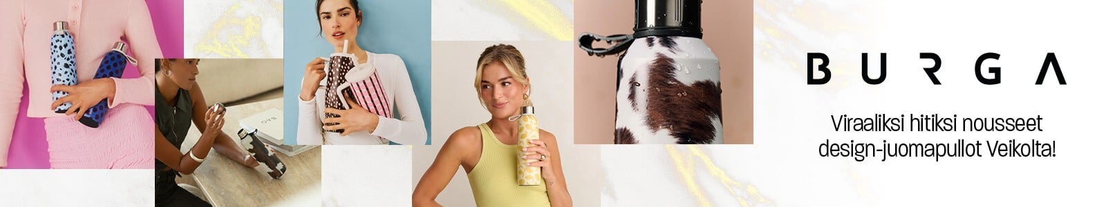 Viraaliksi hitiksi nousseet Burga -tarvikkeet nyt Veikolta!