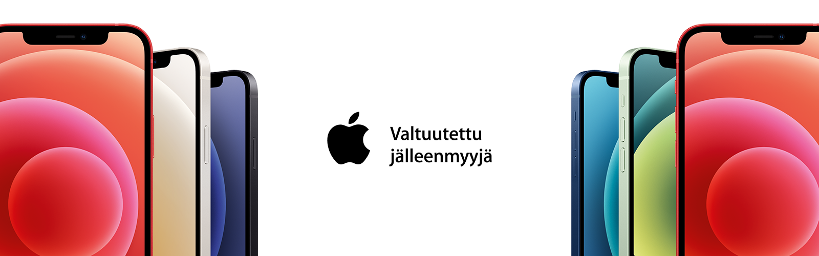 Apple valtuutettu jälleenmyyjä banneri