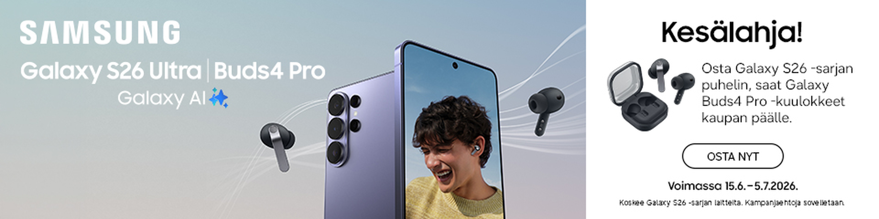 Samsung kes&auml;lahja