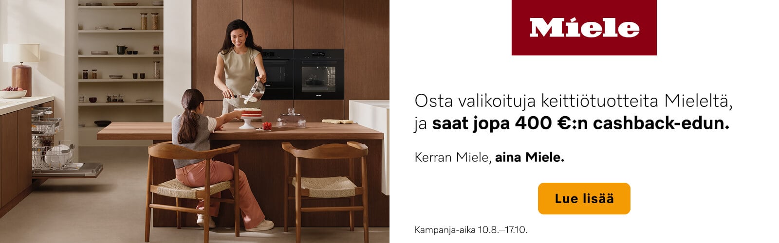 Valikoiduista Mielen tuotteista jopa 400&euro; rahanpalautus
