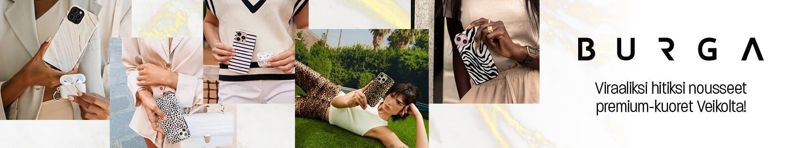 Viraaliksi hitiksi nousseet Burga -tarvikkeet nyt Veikolta!