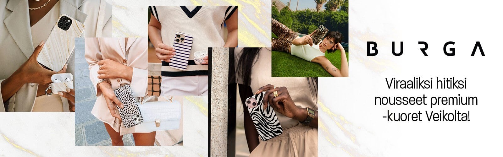 Viraaliksi hitiksi nousseet Burga -tarvikkeet nyt Veikolta!