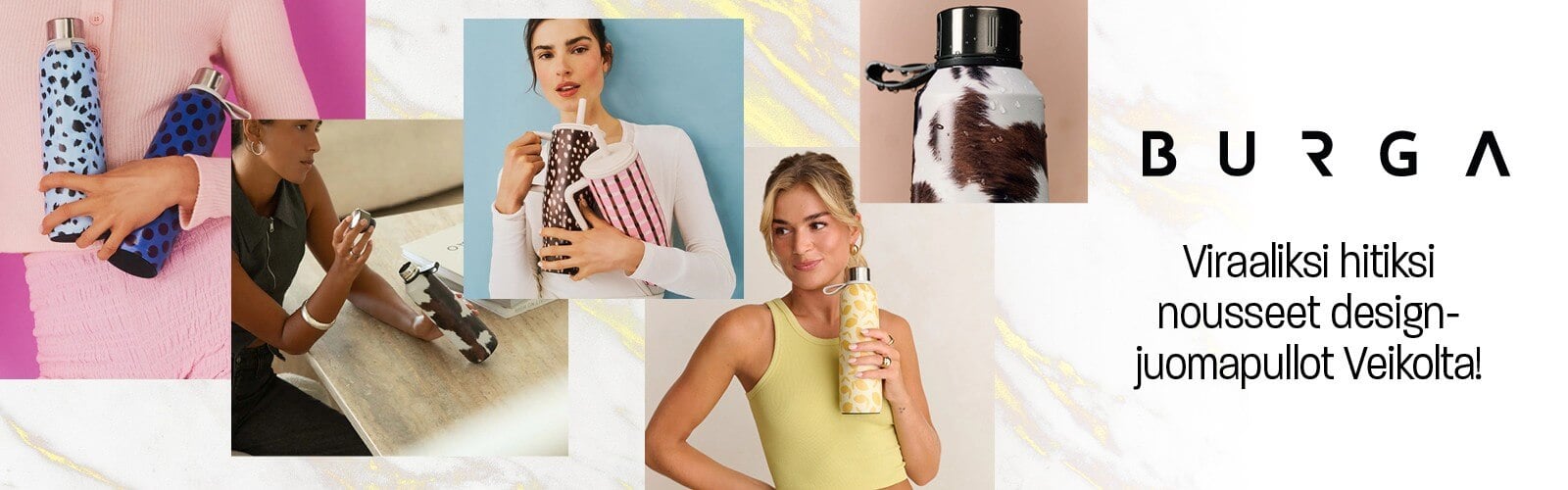 Viraaliksi hitiksi nousseet Burga -tarvikkeet nyt Veikolta!