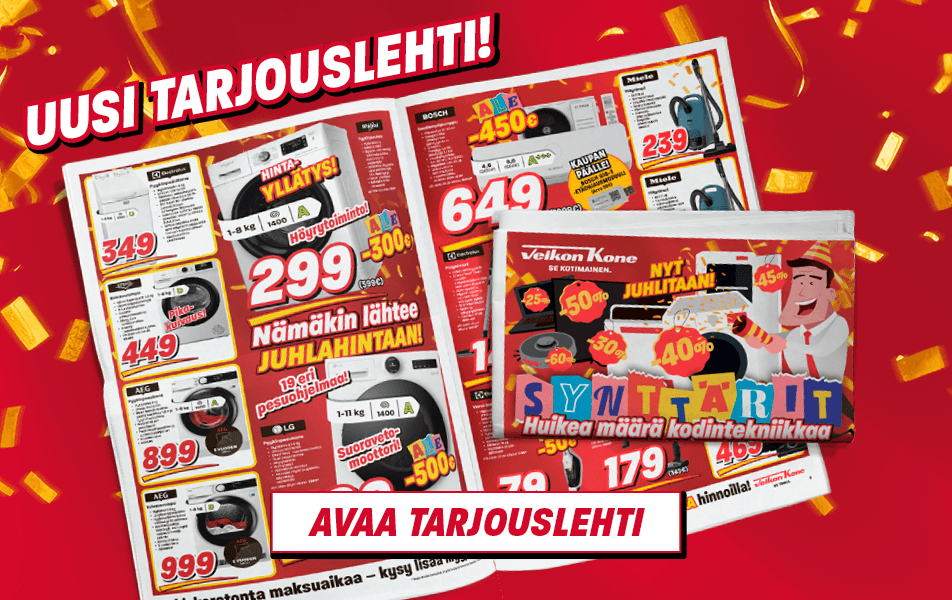 Klikkaa ja katso viikon kovimmat tarjoukset uusimmasta lehdest&auml;!