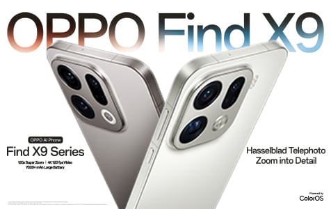 Oppo Find X9 sarja nyt Veikon Koneella