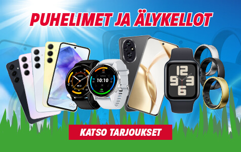 Klikkaa ja katso uusimmat puhelin ja älykellotarjoukset