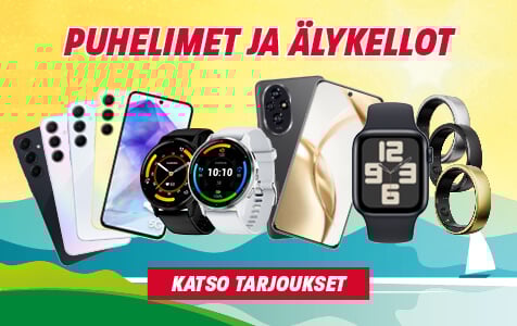 Klikkaa ja katso uusimmat puhelin ja älykellotarjoukset