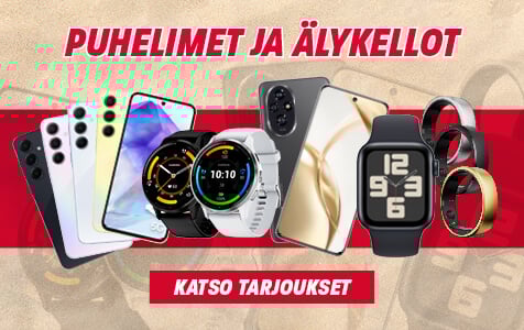 Klikkaa ja katso uusimmat puhelin ja älykellotarjoukset