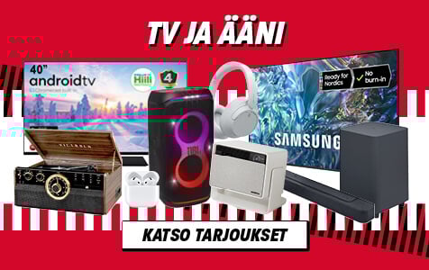 Klikkaa ja katso uusimmat tv ja ääni tarjoukset