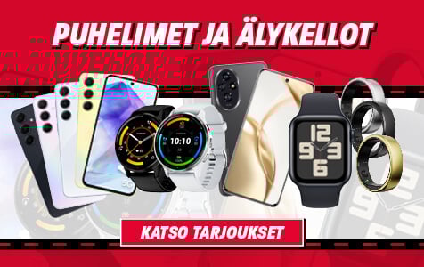 Klikkaa ja katso uusimmat puhelin ja älykellotarjoukset