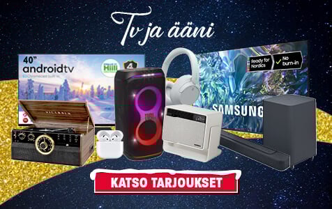 Klikkaa ja katso uusimmat tv ja &auml;&auml;ni tarjoukset