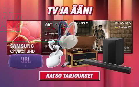 Klikkaa ja katso uusimmat tv ja &auml;&auml;ni tarjoukset