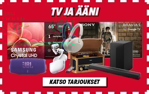 Klikkaa ja katso uusimmat tv ja &auml;&auml;ni tarjoukset