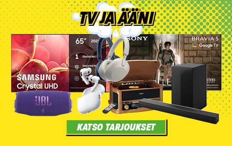 Klikkaa ja katso uusimmat tv ja &auml;&auml;ni tarjoukset