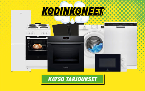 Klikkaa ja katso uusimmat kodinkonetarjoukset