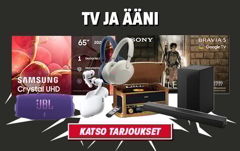 Klikkaa ja katso uusimmat tv ja &auml;&auml;ni tarjoukset