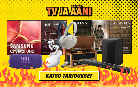 Klikkaa ja katso uusimmat tv ja &auml;&auml;ni tarjoukset