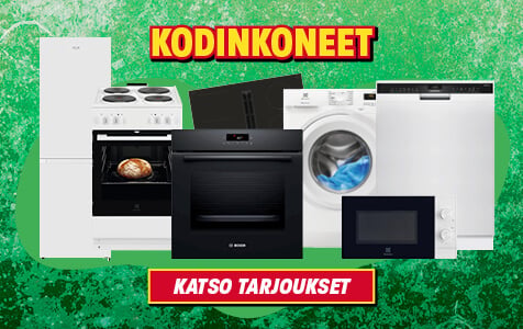 Klikkaa ja katso uusimmat kodinkonetarjoukset