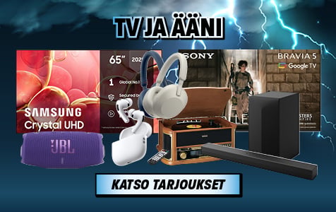 Klikkaa ja katso uusimmat tv ja &auml;&auml;ni tarjoukset
