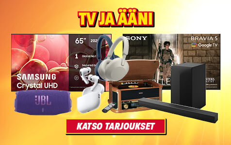 Klikkaa ja katso uusimmat tv ja &auml;&auml;ni tarjoukset