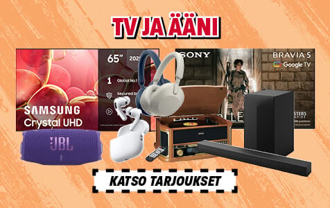 Klikkaa ja katso uusimmat tv ja &auml;&auml;ni tarjoukset