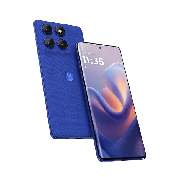 Motorola Edge-älypuhelin Motorola Edge-älypuhelin edestä ja takaa