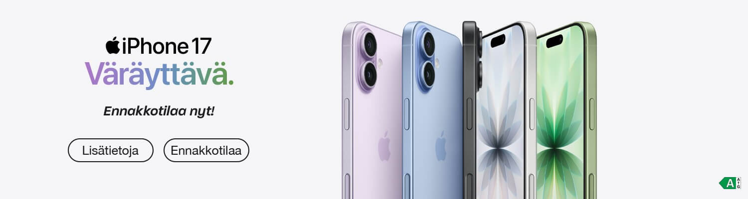 Apple iPhone 17 -sarjan puhelimet nyt ennakkomyynnissä!