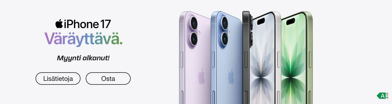 Apple iPhone 17 -sarjan puhelimet nyt myynnissä!