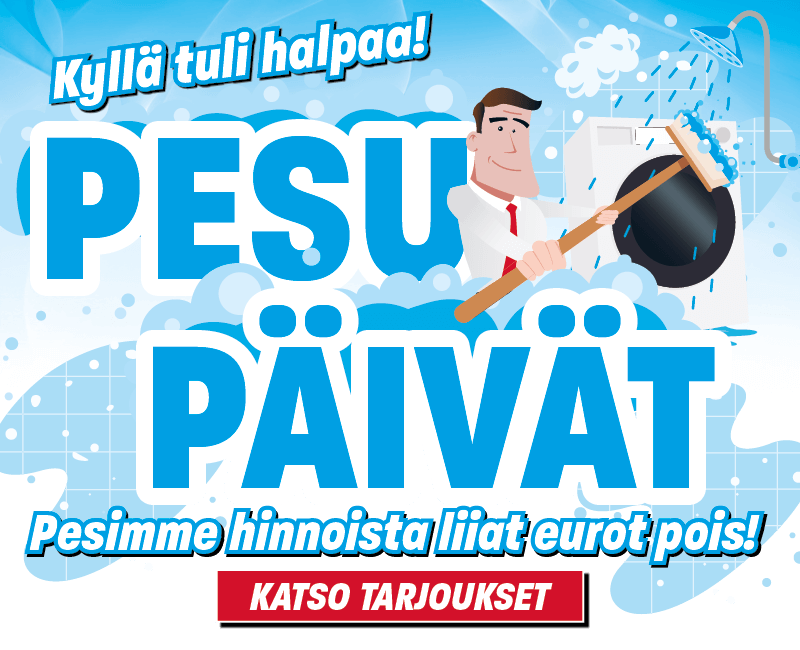 Pesimme hinnoista liiat eurot pois! Katso tarjoukset!