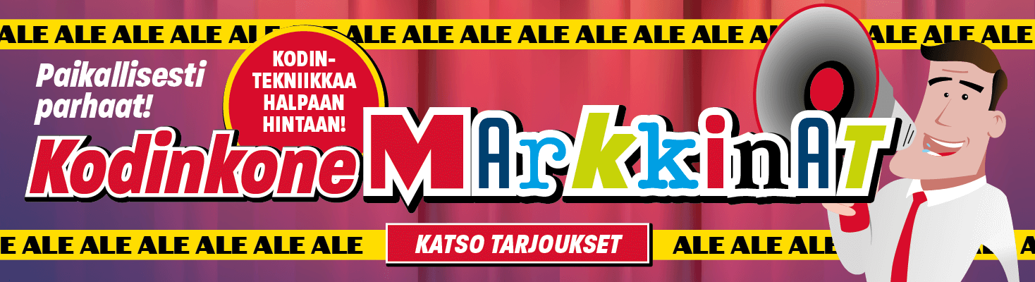Kodintekniikkaa halpaan hintaan! Klikkaa ja katso tarjoukset!