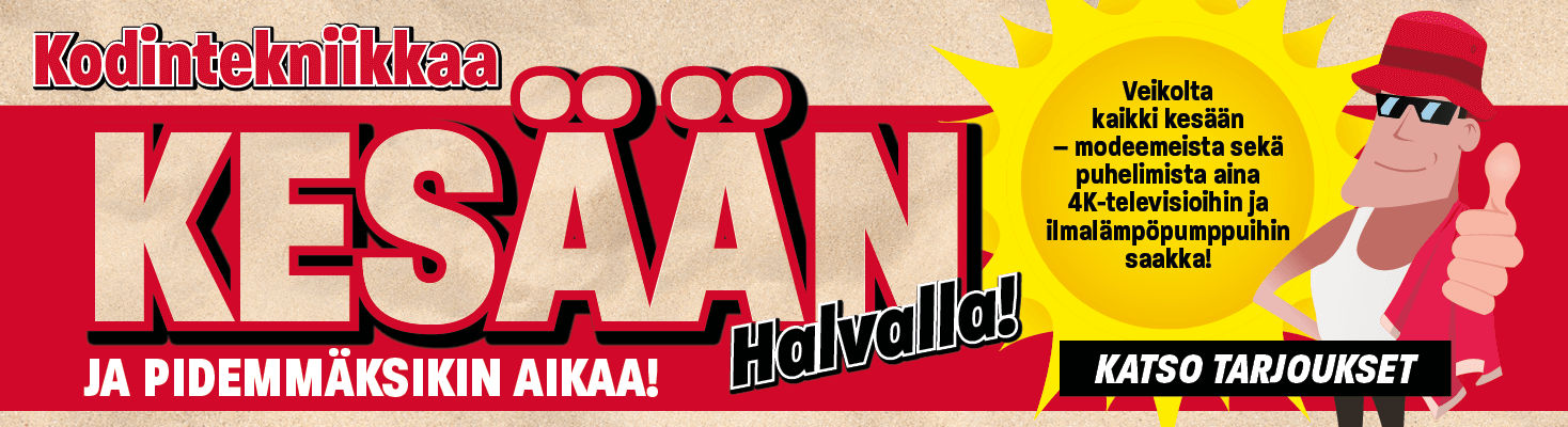 Nyt siivotaan loputkin tuotteet pois. Katso tarjoukset!