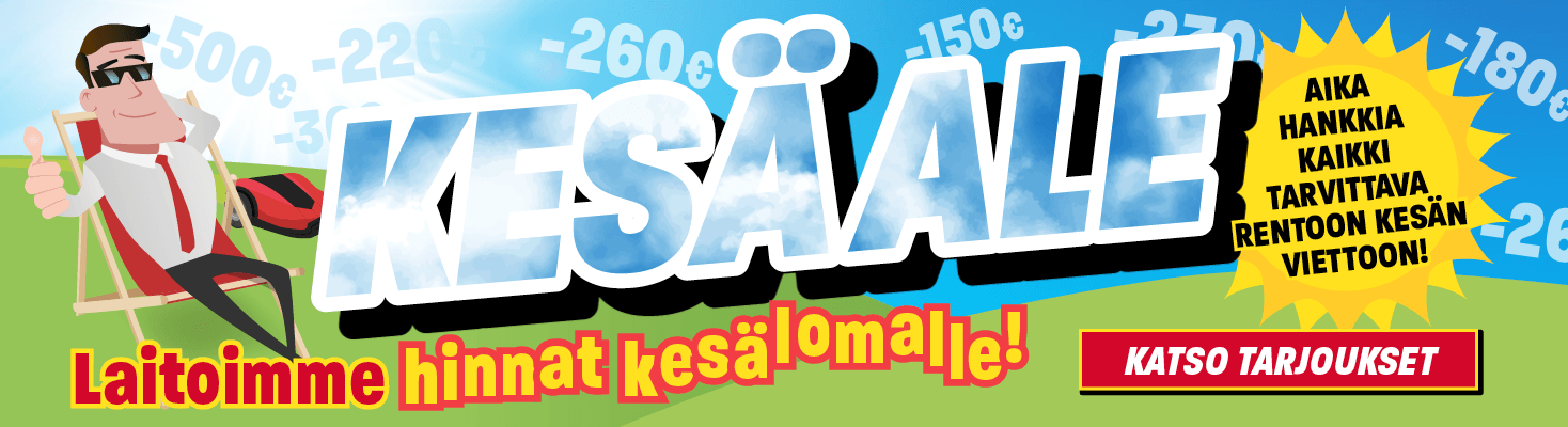 Kes&auml;n parhaat kodinkonebileet VIP-hinnoin
