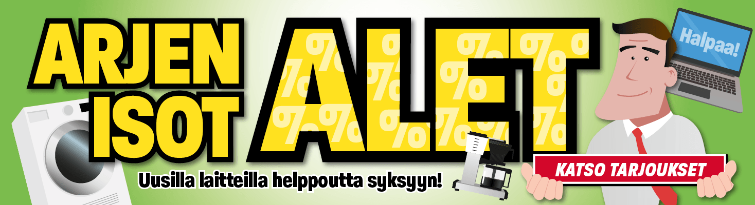 Uusilla laitteilla helppoutta syksyyn!