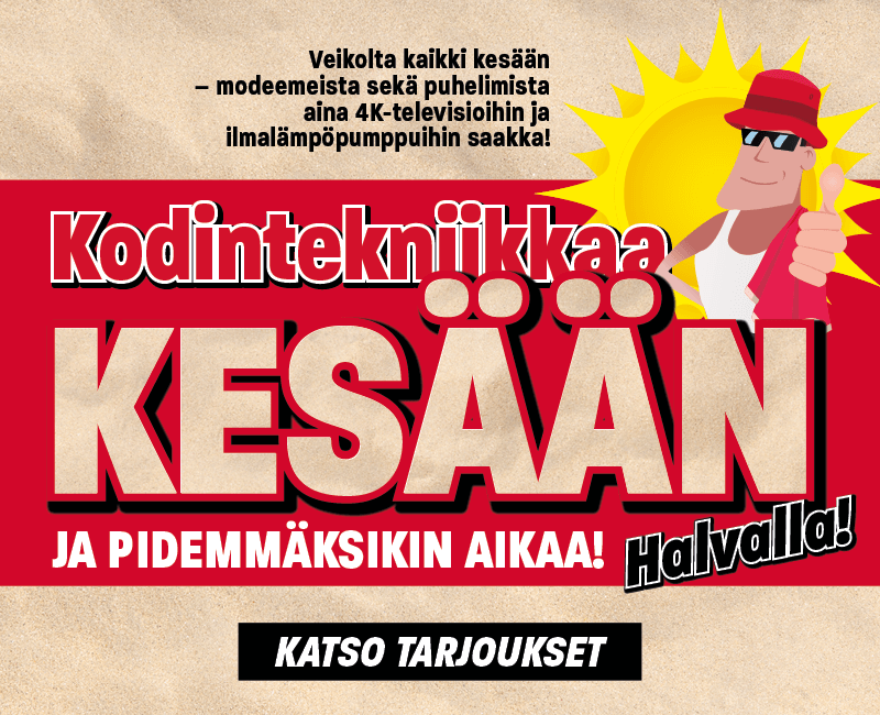 Nyt siivotaan loputkin tuotteet pois. Katso tarjoukset!