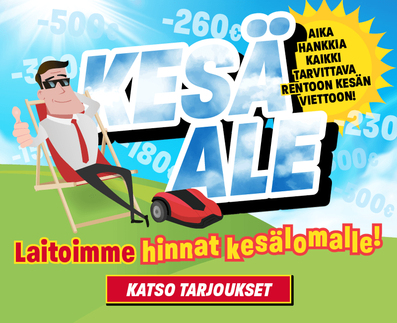 Kes&auml;n parhaat kodinkonebileet VIP-hinnoin
