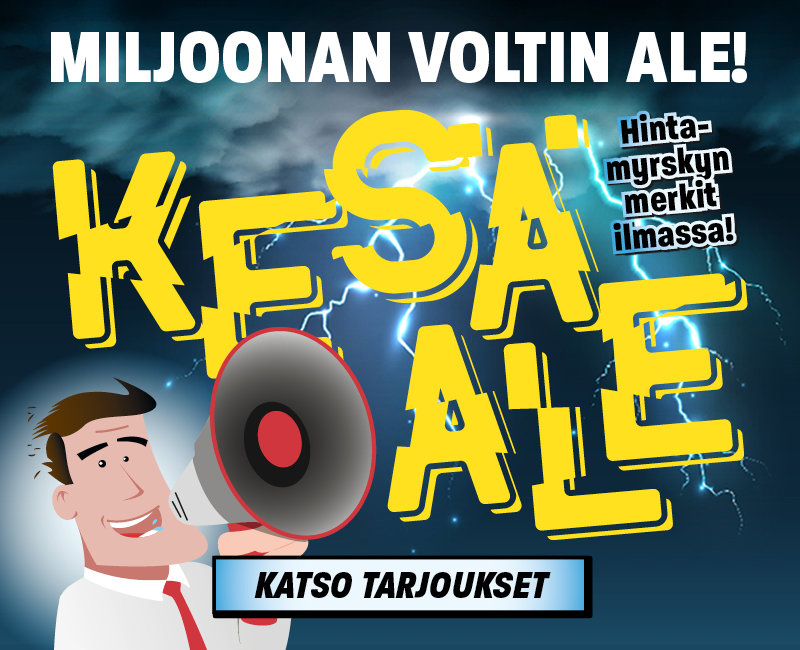 Kes&auml;n parhaat kodinkonebileet VIP-hinnoin