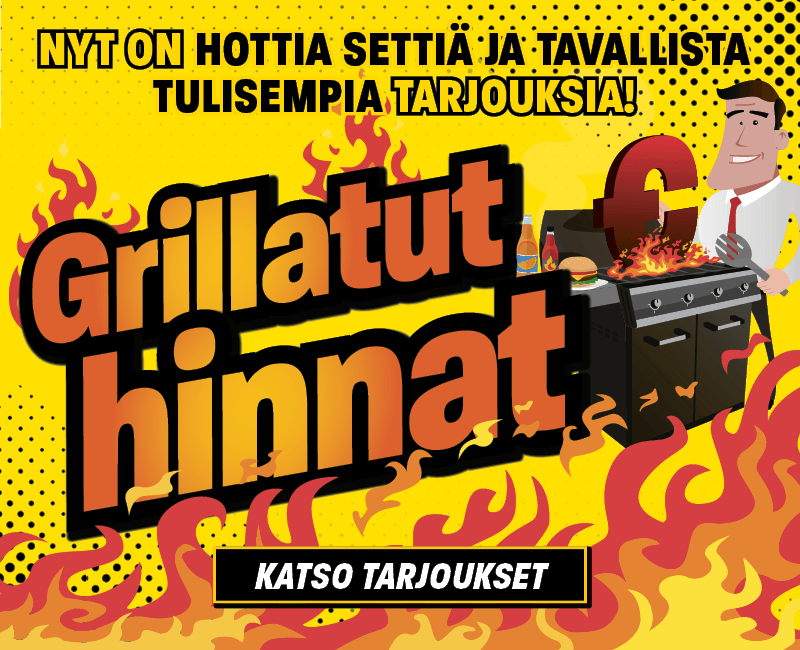 Nyt on kotimaisessa kodinkonekaupassa halpaa!