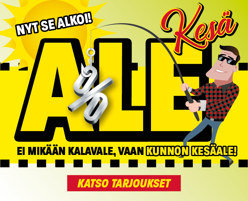 Veikolta kaikki kesään - Modeemeista sekä puhelimista aina 4K televisioihin ja ilmalämpöpumppuihin saakka!
