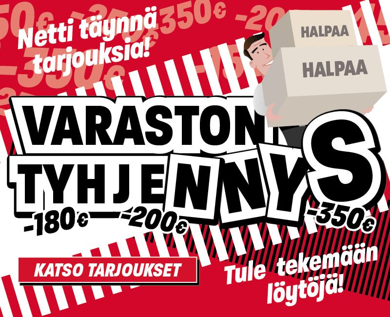 Netti täynnä tarjouksia! Klikkaa ja katso tarjoukset!