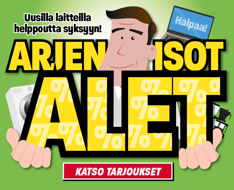 Uusilla laitteilla helppoutta syksyyn!