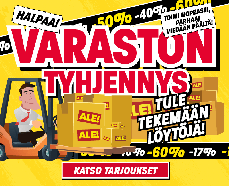 Tule tekem&auml;&auml;n l&ouml;yt&ouml;j&auml;!
