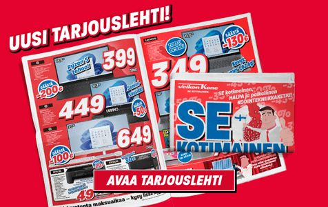 Klikkaa ja katso viikon kovimmat tarjoukset uusimmasta lehdest&auml;!