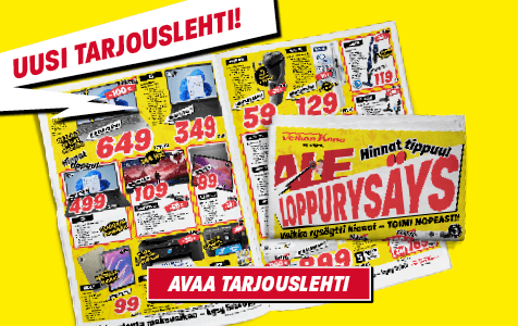 Klikkaa ja lue uusin tarjouslehti